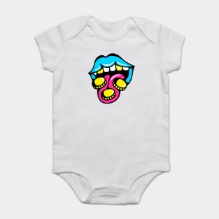 lips Baby Bodysuit